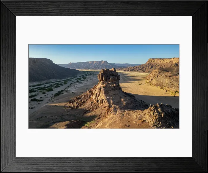 Framed Print : Aerial of the rocky mountains around Zouar, Tibesti Mountains, Chad Framed Print : Aerial of the rocky mountains around Zouar, Tibesti Mountains, Chad