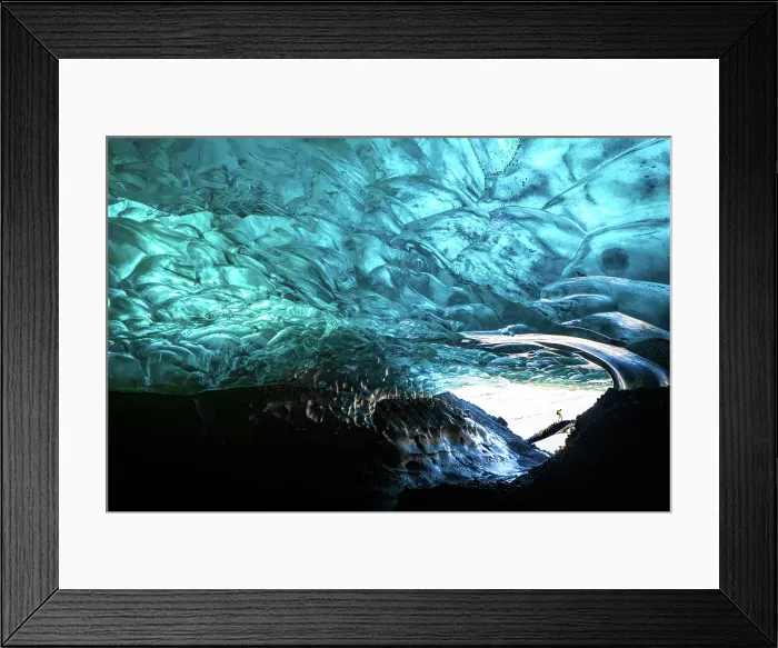 Framed Print : Sapphire ice cave, Vatnajokull glacier, Iceland Framed Print : Sapphire ice cave, Vatnajokull glacier, Iceland