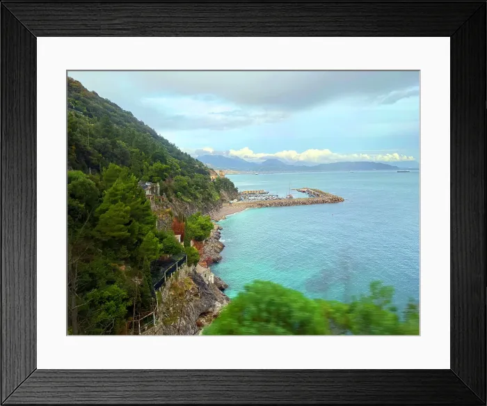 Framed Print : A view of the Amalfi Coast, UNESCO, Campania, Italy Framed Print : A view of the Amalfi Coast, UNESCO, Campania, Italy