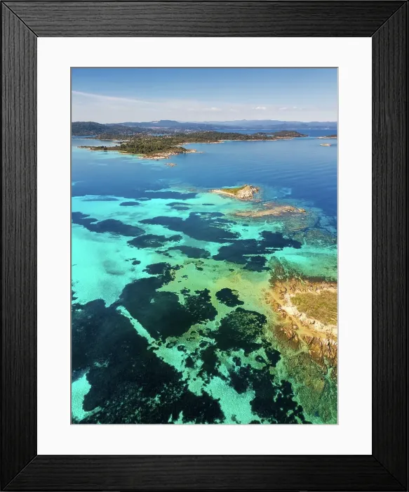 Framed Print : Diaporos island and Karydi beach with turquoise water, drone aerial view, Sithonia, Chalkidiki, Greece Framed Print : Diaporos island and Karydi beach with turquoise water, drone aerial view, Sithonia, Chalkidiki, Greece