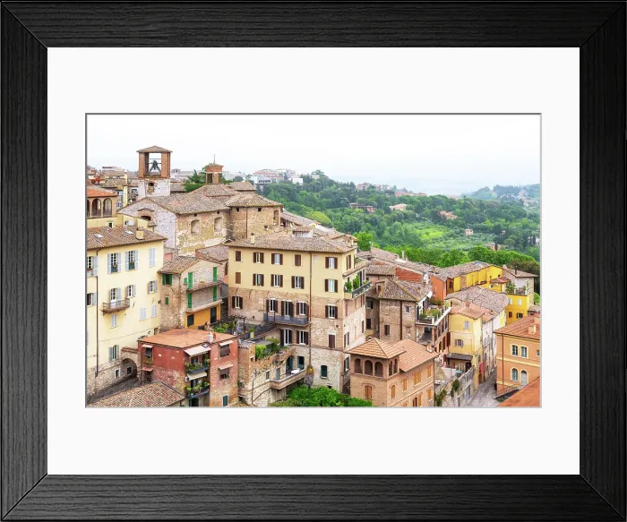 Framed Print : Views of Perugia, Umbria, Italy Framed Print : Views of Perugia, Umbria, Italy