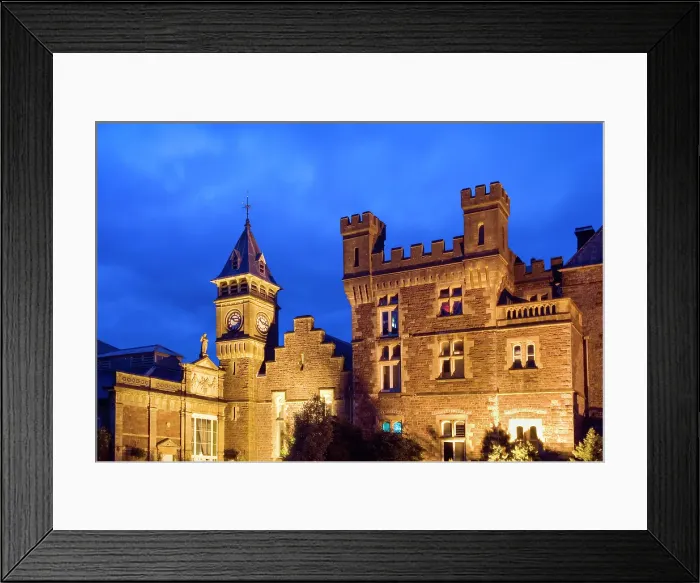 Framed Print : Craig-y-Nos Castle, Powys, Wales, United Kingdom