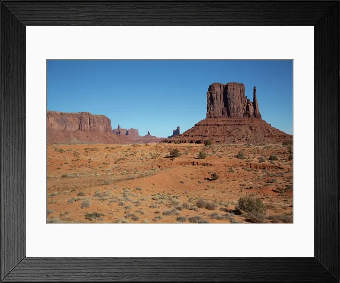 Framed Print : West Mitten Butte, Monument Valley Navajo Tribal Park, Utah, United States of America Framed Print : West Mitten Butte, Monument Valley Navajo Tribal Park, Utah, United States of America