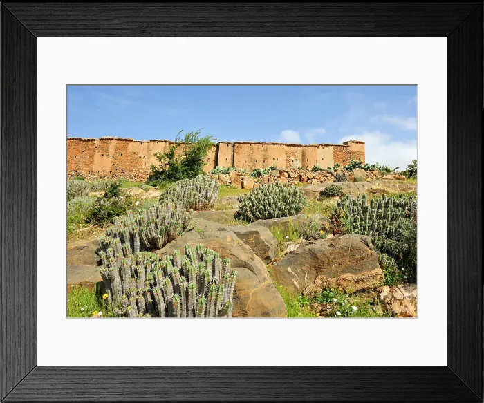 Framed Print : Traditional barn-fortress for crop harvesting, Tallate, Anti-Atlas, Morocco Framed Print : Traditional barn-fortress for crop harvesting, Tallate, Anti-Atlas, Morocco