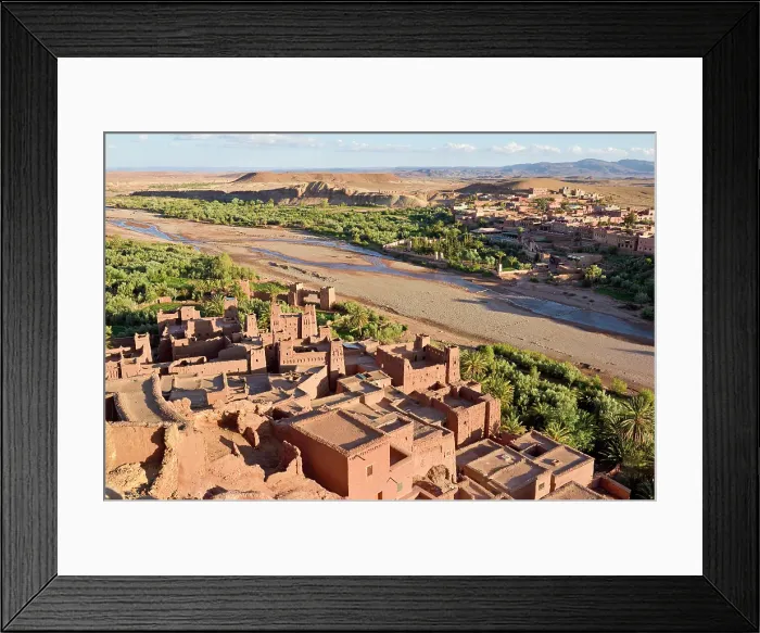 Framed Print : Ksar of Ait-Ben-Haddou, UNESCO, Ounila River valley, Ouarzazate Province, region of Draa-Tafilalet, Morocco Framed Print : Ksar of Ait-Ben-Haddou, UNESCO, Ounila River valley, Ouarzazate Province, region of Draa-Tafilalet, Morocco