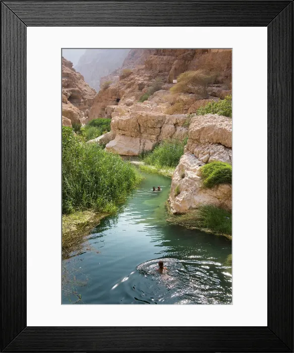 Framed Print : Wadi Shab, canyon near Tiwi, Sultanate of Oman, Arabian Peninsula Framed Print : Wadi Shab, canyon near Tiwi, Sultanate of Oman, Arabian Peninsula