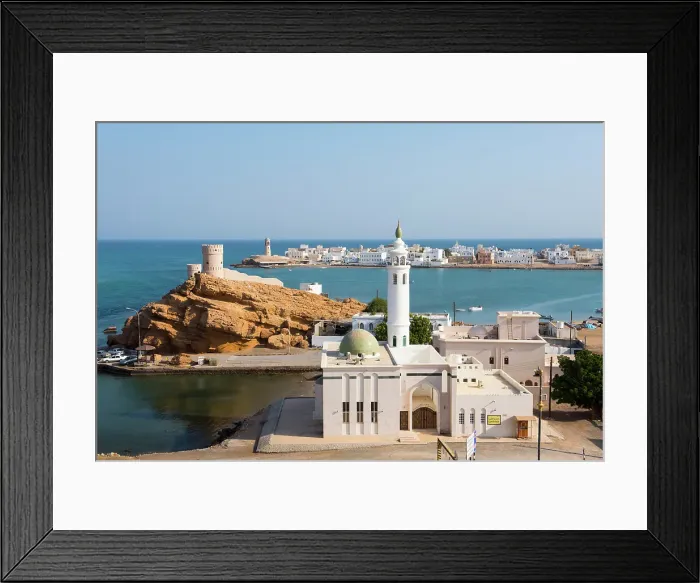 Framed Print : Al Ayjah village, Sur Township, port-city, capital of Ash Sharqiyah Region, Sultanate of Oman, Arabian Peninsula Framed Print : Al Ayjah village, Sur Township, port-city, capital of Ash Sharqiyah Region, Sultanate of Oman, Arabian Peninsula