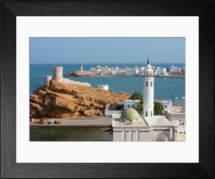 Framed Print : Al Ayjah village, Sur Township, port-city, capital of Ash Sharqiyah Region, Sultanate of Oman, Arabian Peninsula Framed Print : Al Ayjah village, Sur Township, port-city, capital of Ash Sharqiyah Region, Sultanate of Oman, Arabian Peninsula