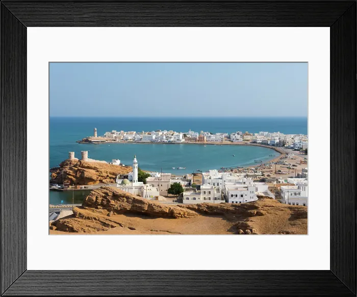 Framed Print : Al Ayjah village, Sur Township, port-city, capital of Ash Sharqiyah Region, Sultanate of Oman, Arabian Peninsula Framed Print : Al Ayjah village, Sur Township, port-city, capital of Ash Sharqiyah Region, Sultanate of Oman, Arabian Peninsula