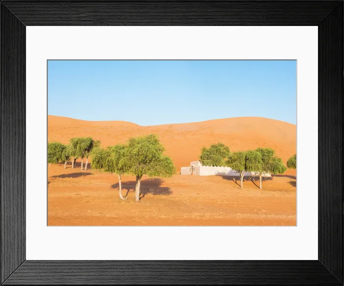 Framed Print : Villa at The Thousand Nights Camp in the Sharqiya Sands, formerly Wahiba Sands, desert region, Sultanate of Oman, Arabian Peninsula Framed Print : Villa at The Thousand Nights Camp in the Sharqiya Sands, formerly Wahiba Sands, desert region, Sultanate of Oman, Arabian Peninsula
