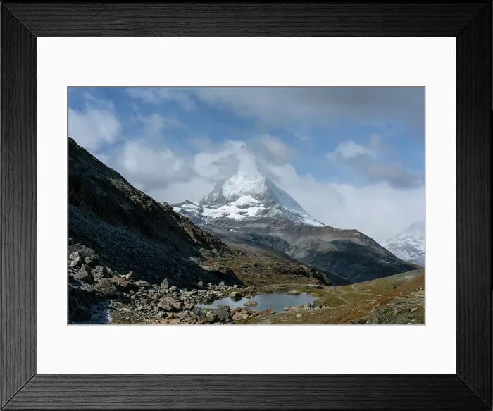 Framed Print : Matterhorn, Zermatt, Canton Valais, Switzerland Framed Print : Matterhorn, Zermatt, Canton Valais, Switzerland