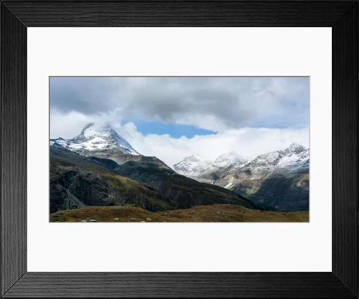Framed Print : Matterhorn, Zermatt, Canton Valais, Switzerland Framed Print : Matterhorn, Zermatt, Canton Valais, Switzerland