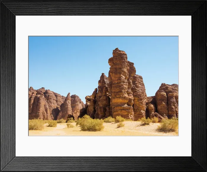 Framed Print : Sharaan Nature Reserve, AlUla, Medina Province, Saudi Arabia Framed Print : Sharaan Nature Reserve, AlUla, Medina Province, Saudi Arabia