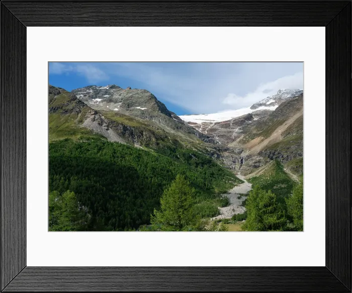 Framed Print : Alp Grum, Canton of Grisons, Switzerland Framed Print : Alp Grum, Canton of Grisons, Switzerland