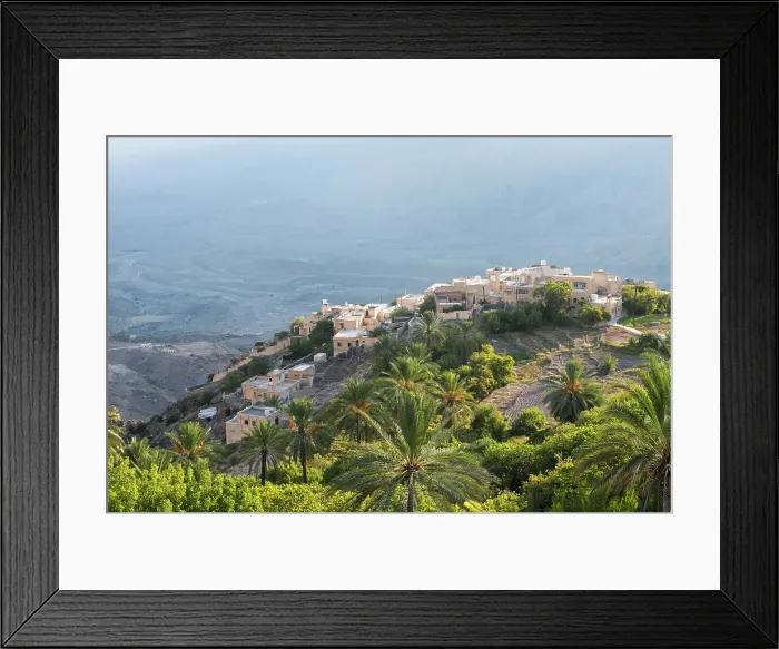 Framed Print : Wakan village, Western Hajar Mountains, border South Batinah Governorate and Al Dakhiliyah Governorates, Sultanate of Oman, Arabian Peninsula Framed Print : Wakan village, Western Hajar Mountains, border South Batinah Governorate and Al Dakhiliyah Governorates, Sultanate of Oman, Arabian Peninsula