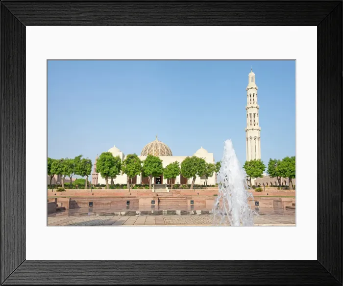 Framed Print : Sultan Qaboos Grand Mosque, Muscat, Sultanate of Oman, Arabian Peninsula Framed Print : Sultan Qaboos Grand Mosque, Muscat, Sultanate of Oman, Arabian Peninsula