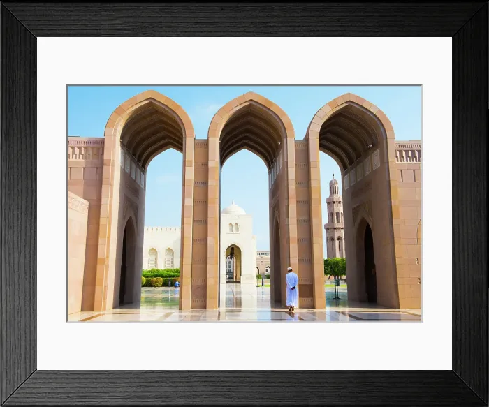 Framed Print : Sultan Qaboos Grand Mosque, Muscat, Sultanate of Oman, Arabian Peninsula Framed Print : Sultan Qaboos Grand Mosque, Muscat, Sultanate of Oman, Arabian Peninsula