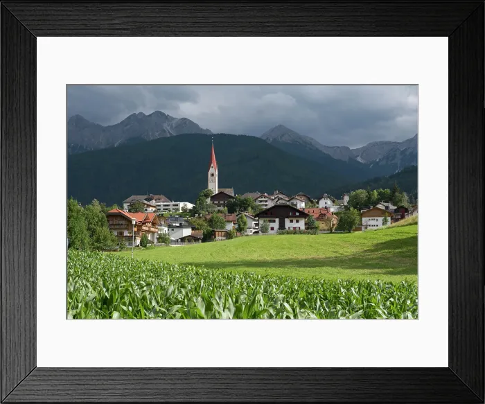 Framed Print : Village of Valdaora di Sotto (Niederolang), South Tyrol (Alto Adige), Italy Framed Print : Village of Valdaora di Sotto (Niederolang), South Tyrol (Alto Adige), Italy