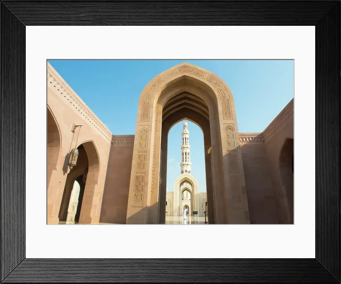 Framed Print : Sultan Qaboos Grand Mosque, Muscat, Sultanate of Oman, Arabian Peninsula Framed Print : Sultan Qaboos Grand Mosque, Muscat, Sultanate of Oman, Arabian Peninsula