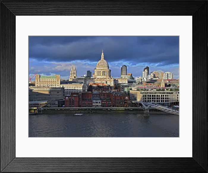 Framed Print : City of London at sunset, London, England United Kingdom Framed Print : City of London at sunset, London, England United Kingdom