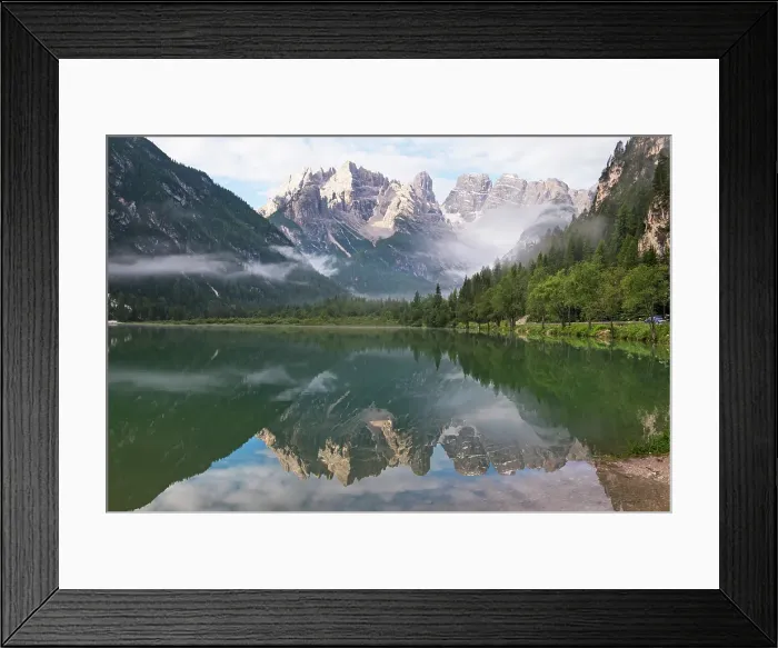 Framed Print : Durrensee Lake (Lago di Landro), Dobbiaco (Toblach), South Tyrol (Alto Adige), Italy Framed Print : Durrensee Lake (Lago di Landro), Dobbiaco (Toblach), South Tyrol (Alto Adige), Italy