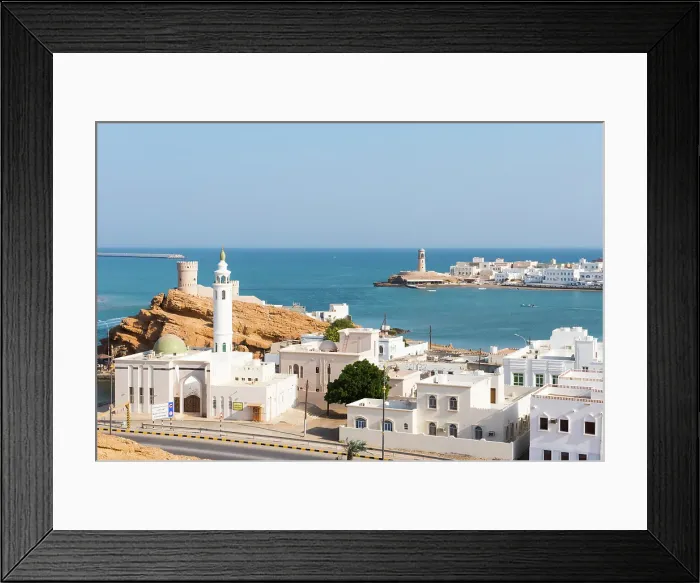 Framed Print : Al Ayjah village, Sur Township, port-city, capital of Ash Sharqiyah Region, Sultanate of Oman, Arabian Peninsula Framed Print : Al Ayjah village, Sur Township, port-city, capital of Ash Sharqiyah Region, Sultanate of Oman, Arabian Peninsula
