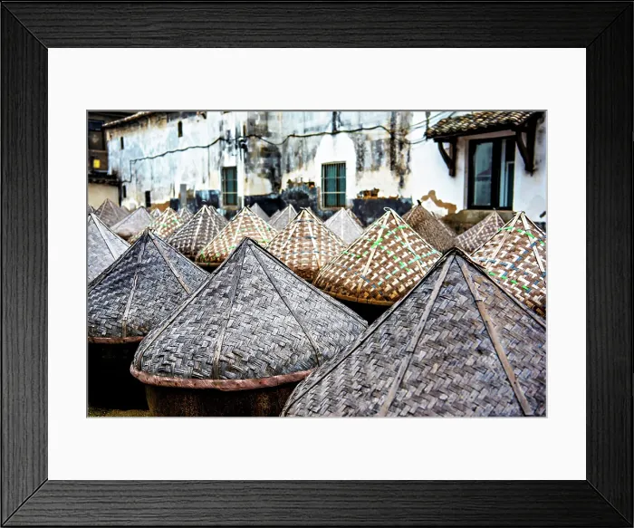 Framed Print : Fermenting soya sauce at Youbu Old Town, Lanxi County, Jinhua City, Zhejiang Province, China Framed Print : Fermenting soya sauce at Youbu Old Town, Lanxi County, Jinhua City, Zhejiang Province, China