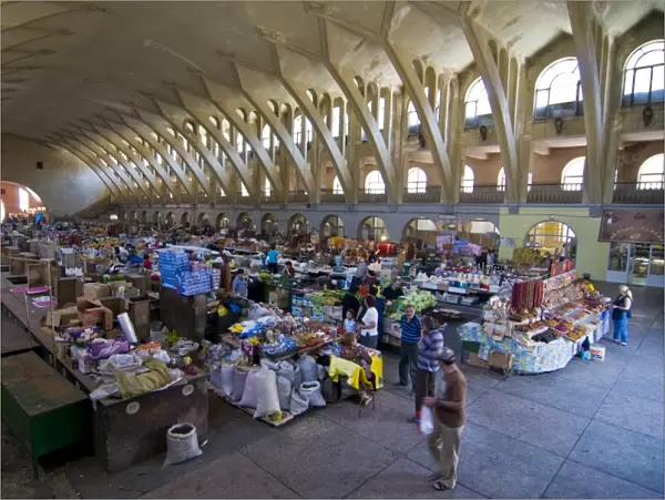 The covered bazar of Yerevan, Armenia, Caucasus, Central Asia, Asia