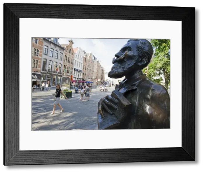 Framed Print : Statue of Charles Karel, Brussels, Belgium, Europe Framed Print : Statue of Charles Karel, Brussels, Belgium, Europe