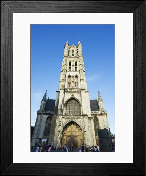 Framed Print : St. Baafskathedraal (St. Baafs Cathedral), Ghent, Flanders, Belgium, Europe Framed Print : St. Baafskathedraal (St. Baafs Cathedral), Ghent, Flanders, Belgium, Europe