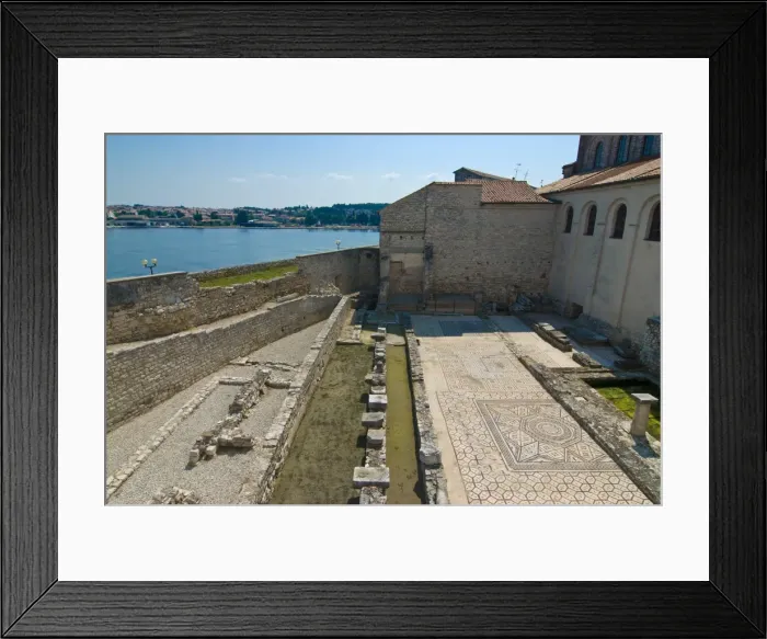 Framed Print : Mosaics in the 6th century Euphrasian Basilica, UNESCO World Heritage Site Framed Print : Mosaics in the 6th century Euphrasian Basilica, UNESCO World Heritage Site