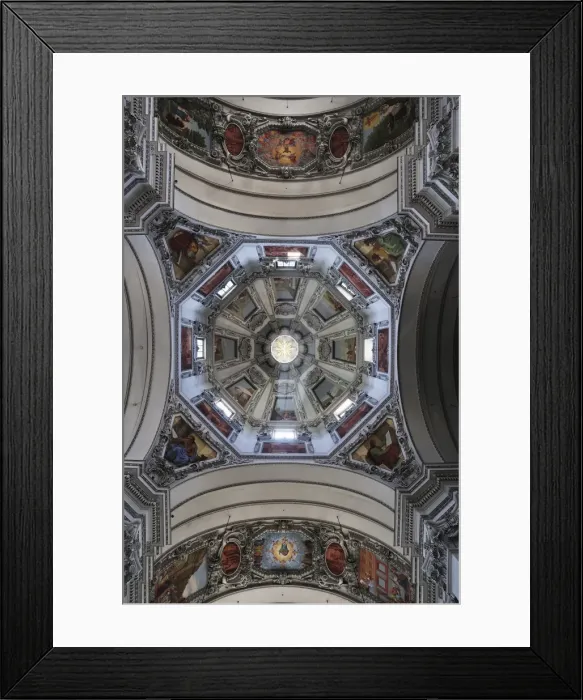 Framed Print : Interior detail, Salzburger Dom, Salzburg, Austria, Europe Framed Print : Interior detail, Salzburger Dom, Salzburg, Austria, Europe