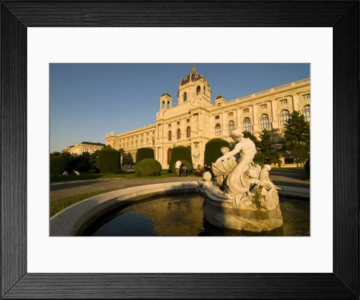 Framed Print : Museum of Fine Arts at Maria Teresa Platz, Vienna, Austria, Europe Framed Print : Museum of Fine Arts at Maria Teresa Platz, Vienna, Austria, Europe