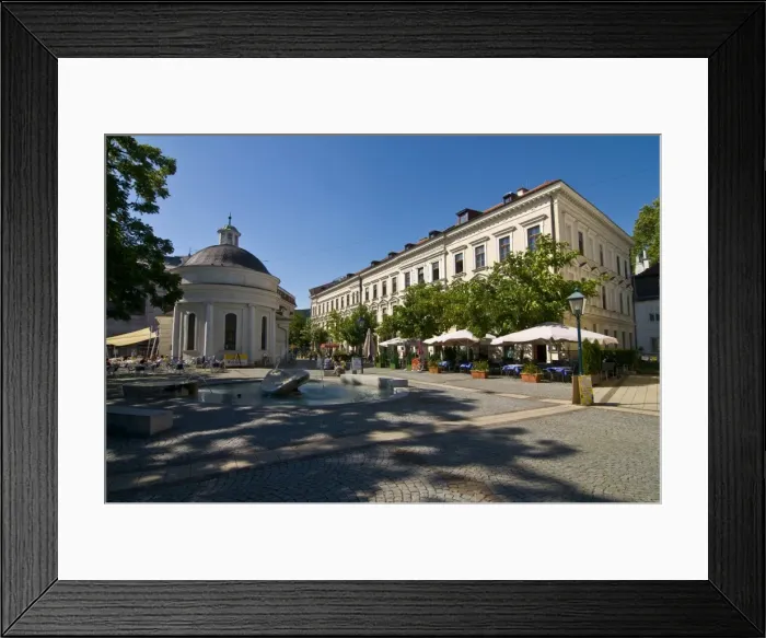 Framed Print : Beautiful old house in the center of Baden, Lower Austria, Austria, Europe Framed Print : Beautiful old house in the center of Baden, Lower Austria, Austria, Europe