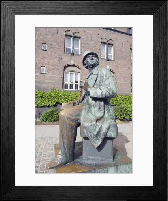 Framed Print : Hans Christian Andersen statue, Copenhagen, Denmark, Scandinavia, Europe Framed Print : Hans Christian Andersen statue, Copenhagen, Denmark, Scandinavia, Europe