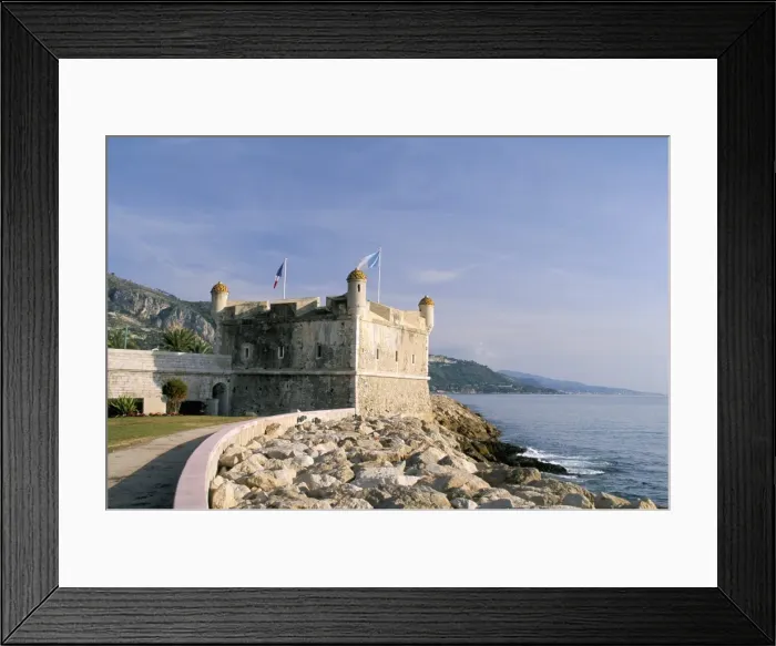 Framed Print : Jean Cocteau Museum, Bastion, Menton, Alpes-Maritimes, Cote d Azur Framed Print : Jean Cocteau Museum, Bastion, Menton, Alpes-Maritimes, Cote d Azur