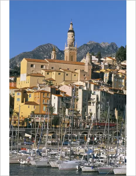 Menton, Cote d Azur, Alpes-Maritimes, Provence, French Riviera, France