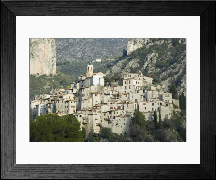 Framed Print : Perched village of Peillon, Alpes-Maritimes, Cote d Azur, French Riviera Framed Print : Perched village of Peillon, Alpes-Maritimes, Cote d Azur, French Riviera