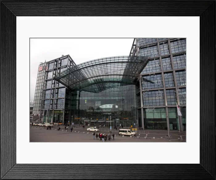 Framed Print : Berlin Hauptbahnhof, the main railway station in Berlin, Germany, Europe Framed Print : Berlin Hauptbahnhof, the main railway station in Berlin, Germany, Europe