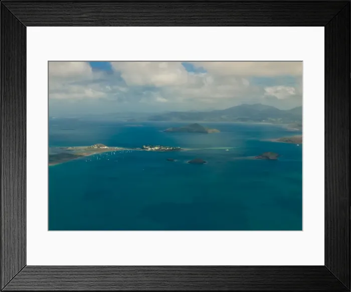 Framed Print : Aerial view of the island of Grand Terre, Mayotte, French Departmental Collectivity of Mayotte Framed Print : Aerial view of the island of Grand Terre, Mayotte, French Departmental Collectivity of Mayotte