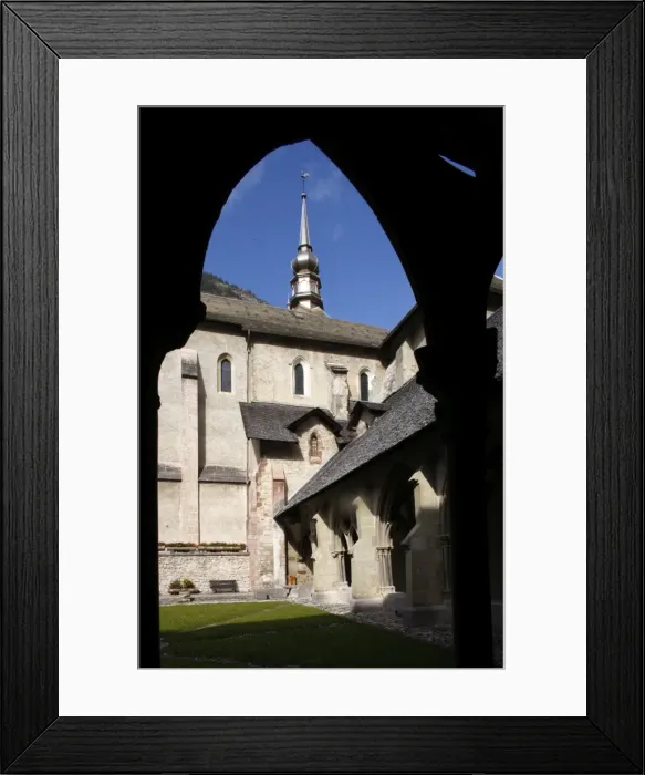 Framed Print : Abondance Abbey church, Abondance, Haute Savoie, France, Europe Framed Print : Abondance Abbey church, Abondance, Haute Savoie, France, Europe