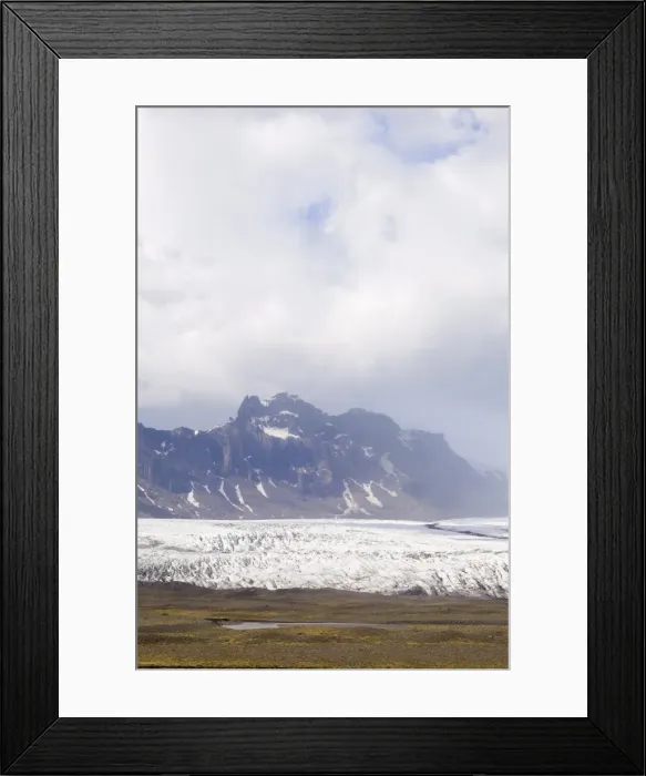 Framed Print : Vatnajokull glacier, Skaftafell National Park, South coast, Iceland, Polar Regions Framed Print : Vatnajokull glacier, Skaftafell National Park, South coast, Iceland, Polar Regions