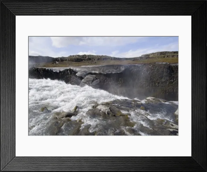 Framed Print : Dettifoss, Iceland, Polar Regions Framed Print : Dettifoss, Iceland, Polar Regions
