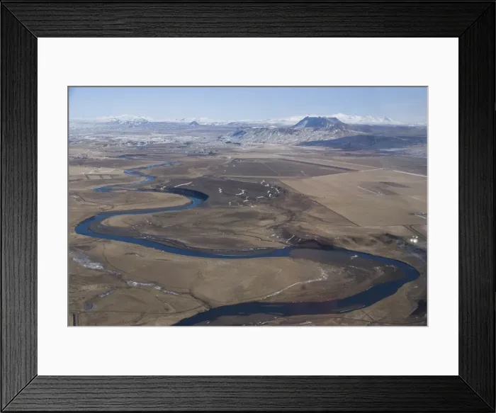Framed Print : River leading to Eyjafjallajokull Glacier, South Iceland, Iceland, Polar Regions Framed Print : River leading to Eyjafjallajokull Glacier, South Iceland, Iceland, Polar Regions