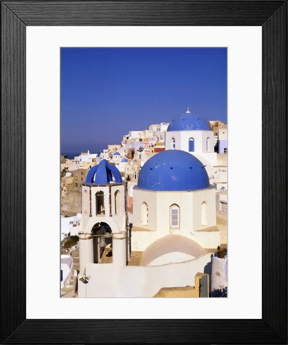 Framed Print : Oia (Ia), island of Santorini (Thira), Cyclades Islands, Aegean, Greek Islands Framed Print : Oia (Ia), island of Santorini (Thira), Cyclades Islands, Aegean, Greek Islands