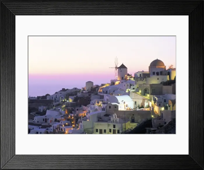 Framed Print : Oia (Ia), island of Santorini (Thira), Cyclades Islands, Aegean, Greek Islands Framed Print : Oia (Ia), island of Santorini (Thira), Cyclades Islands, Aegean, Greek Islands