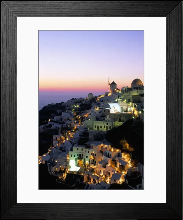 Framed Print : Oia (Ia), island of Santorini (Thira), Cyclades Islands, Aegean, Greek Islands Framed Print : Oia (Ia), island of Santorini (Thira), Cyclades Islands, Aegean, Greek Islands