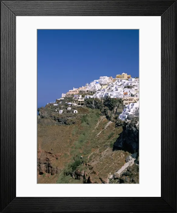 Framed Print : Imerovigli, island of Santorini (Thira), Cyclades Islands, Aegean, Greek Islands Framed Print : Imerovigli, island of Santorini (Thira), Cyclades Islands, Aegean, Greek Islands