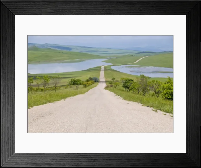 Framed Print : Straight long road in Khaketi, Georgia, Caucasus, Central Asia, Asia Framed Print : Straight long road in Khaketi, Georgia, Caucasus, Central Asia, Asia