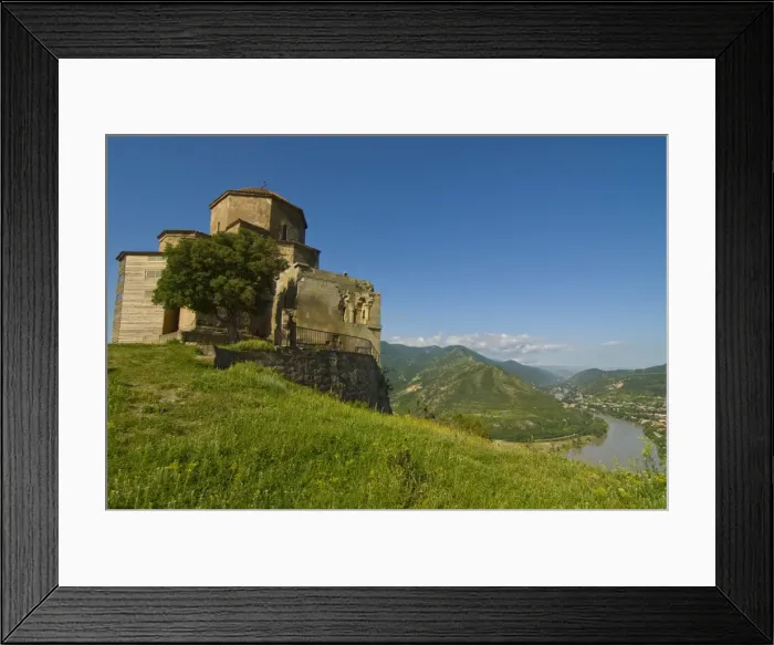 Framed Print : The church of Jvari, Mtskheta, UNESCO World Heritage Site, Georgia, Caucasus Framed Print : The church of Jvari, Mtskheta, UNESCO World Heritage Site, Georgia, Caucasus